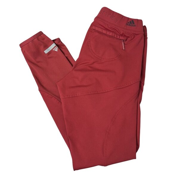 Adidas by Stella McCartney Run Clima Long Rust Terracotta Leggings Women's Small - Picture 2 of 10